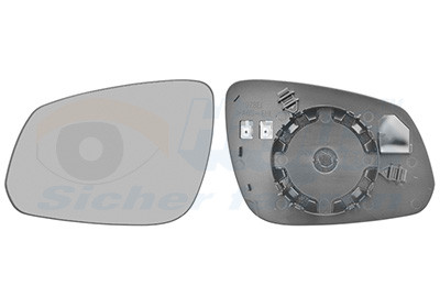 VAN WEZEL Spiegelglas, Außenspiegel