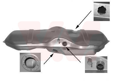VAN WEZEL Kraftstoffbehälter