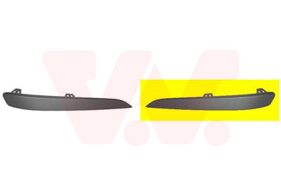 VAN WEZEL Zier-/Schutzleiste, Stoßfänger