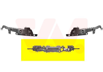 VAN WEZEL Halter, Stoßfänger