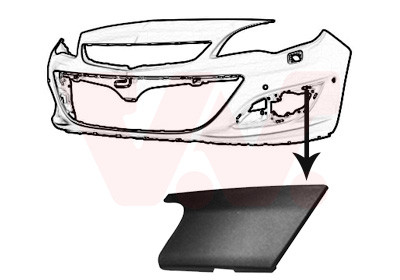 VAN WEZEL Blende, Stoßfänger