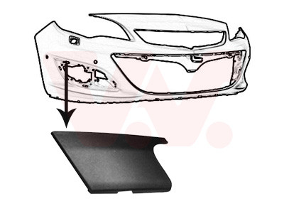 VAN WEZEL Blende, Stoßfänger