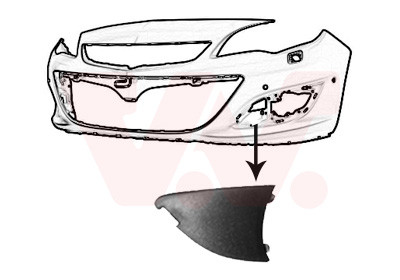 VAN WEZEL Blende, Stoßfänger