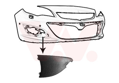 VAN WEZEL Blende, Stoßfänger