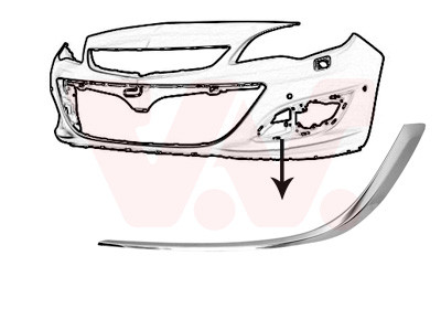 VAN WEZEL Blende, Stoßfänger