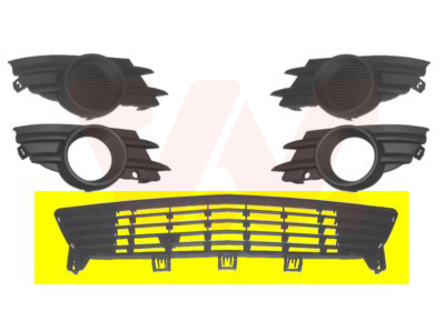 VAN WEZEL Lüftungsgitter, Stoßfänger