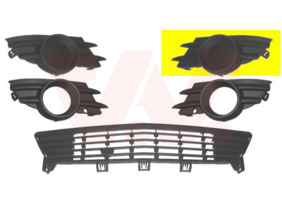 VAN WEZEL Lüftungsgitter, Stoßfänger