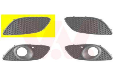 VAN WEZEL Lüftungsgitter, Stoßfänger