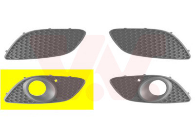 VAN WEZEL Lüftungsgitter, Stoßfänger