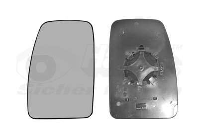 VAN WEZEL Spiegelglas, Außenspiegel