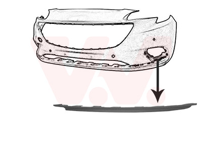 VAN WEZEL Blende, Stoßfänger