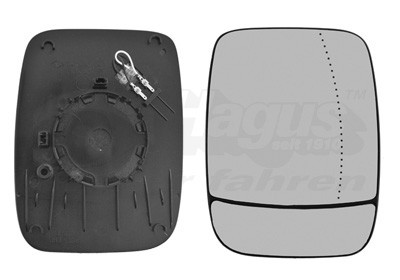 VAN WEZEL Spiegelglas, Außenspiegel