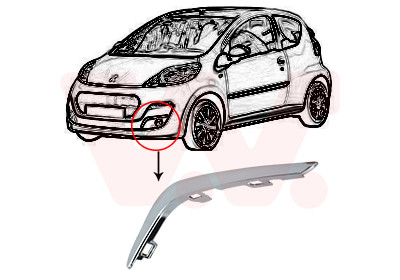 VAN WEZEL Blende, Stoßfänger