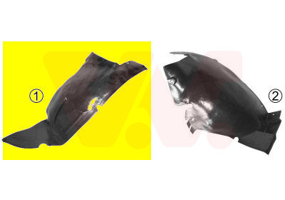 VAN WEZEL Verkleidung, Radhaus