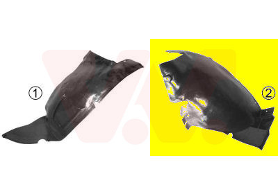 VAN WEZEL Verkleidung, Radhaus