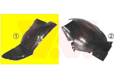 VAN WEZEL Verkleidung, Radhaus