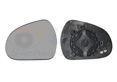 VAN WEZEL Spiegelglas, Außenspiegel