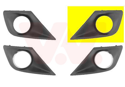 VAN WEZEL Lüftungsgitter, Stoßfänger