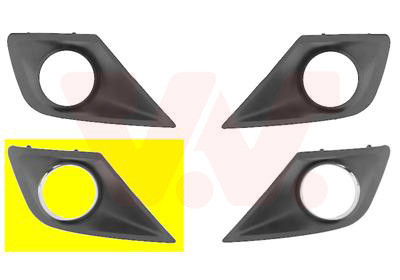 VAN WEZEL Lüftungsgitter, Stoßfänger