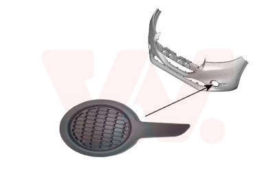 VAN WEZEL Lüftungsgitter, Stoßfänger