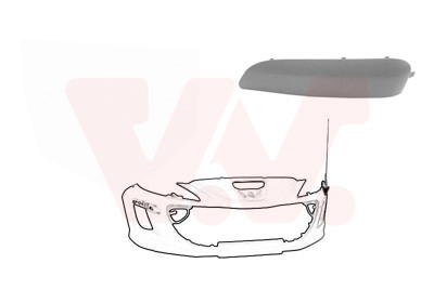 VAN WEZEL Blende, Stoßfänger