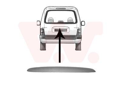 VAN WEZEL Blende, Heckklappe