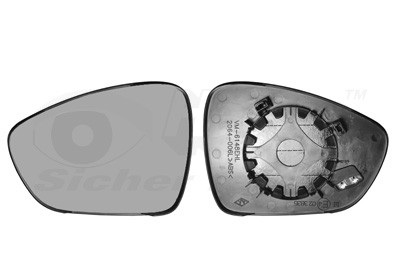 VAN WEZEL Spiegelglas, Außenspiegel