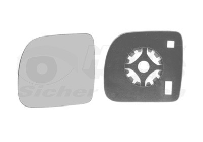 VAN WEZEL Spiegelglas, Außenspiegel