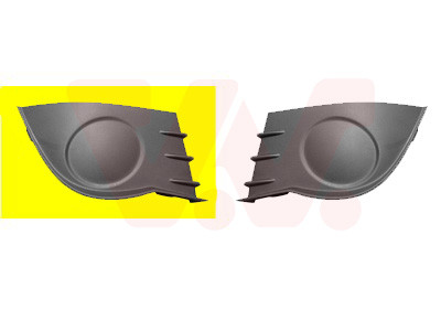 VAN WEZEL Lüftungsgitter, Stoßfänger