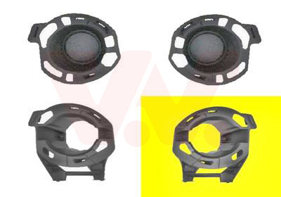 VAN WEZEL Lüftungsgitter, Stoßfänger