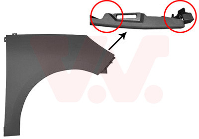 VAN WEZEL Kotflügel