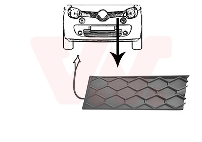 VAN WEZEL Kühlergitter