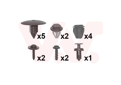 VAN WEZEL Montagesatz, Kotflügel