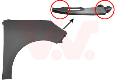 VAN WEZEL Kotflügel