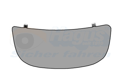 VAN WEZEL Spiegelglas, Außenspiegel