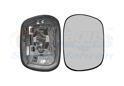 VAN WEZEL Spiegelglas, Außenspiegel