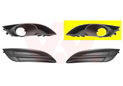 VAN WEZEL Lüftungsgitter, Stoßfänger