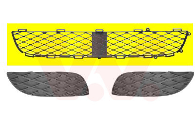VAN WEZEL Lüftungsgitter, Stoßfänger