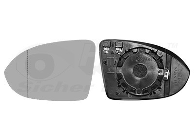 VAN WEZEL Spiegelglas, Außenspiegel