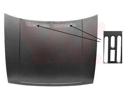 VAN WEZEL Motorhaube