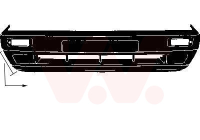 VAN WEZEL Stoßfänger