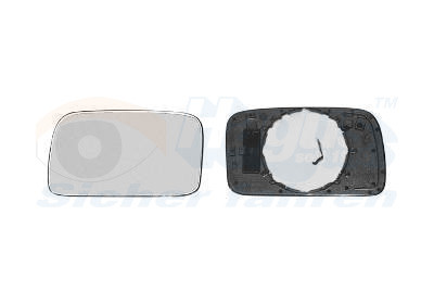 VAN WEZEL Spiegelglas, Außenspiegel