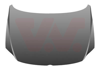 VAN WEZEL Motorhaube