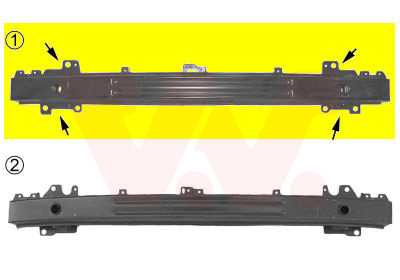 VAN WEZEL Träger, Stoßfänger