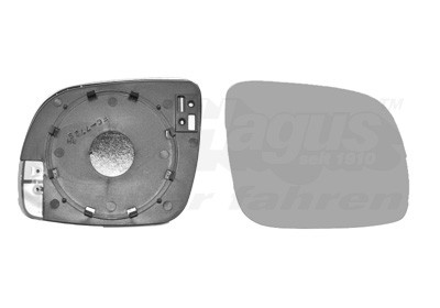 VAN WEZEL Spiegelglas, Außenspiegel