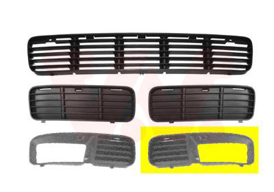 VAN WEZEL Lüftungsgitter, Stoßfänger