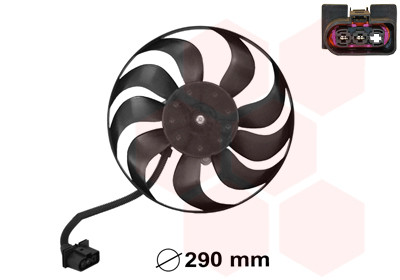 VAN WEZEL Lüfter, Motorkühlung