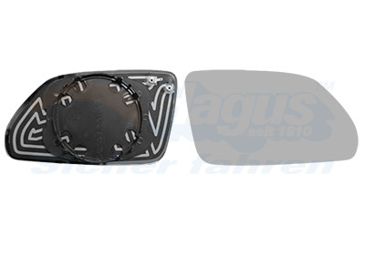 VAN WEZEL Spiegelglas, Außenspiegel