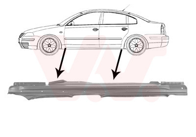 VAN WEZEL Einstiegblech