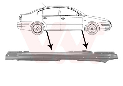 VAN WEZEL Einstiegblech